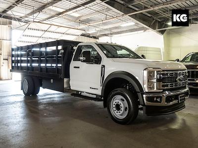 New 2024 Ford F-550 XL Regular Cab 4x2, 16' Harbor Black Boss Stake Bed for sale #MB243705 - photo 1