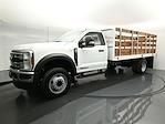 2024 Ford F-550 Regular Cab DRW 4x2, Scelzi WFB Stake Bed for sale #MB244189 - photo 5