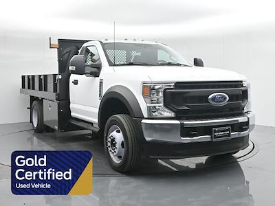 2022 Ford F-450 Regular Cab DRW 4x2, Harbor Black Boss Flatbed Truck for sale #P11274 - photo 1