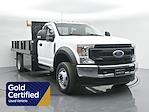 2022 Ford F-450 Regular Cab DRW 4x2, Harbor Black Boss Flatbed Truck for sale #P11274 - photo 1