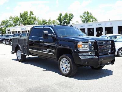 Used 2015 GMC Sierra 2500 Denali Crew Cab 4x4, Flatbed Truck for sale #6170T - photo 1
