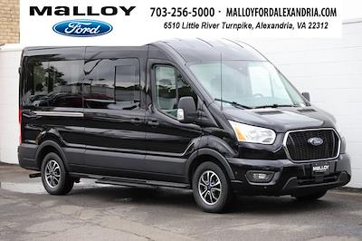 Used 2021 Ford Transit 350 XLT Medium Roof RWD, Passenger Van for sale #PC3726 - photo 1