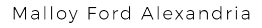 Malloy Ford Alexandria logo