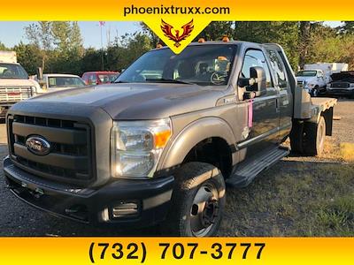 2015 Ford F-350 Super Cab DRW 4x4, M H EBY Flatbed Truck for sale #13319 - photo 1