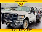 Used 2014 Ford F-350 XLT Super Cab 4x4, DewEze Parallel Squeeze Flatbed Truck for sale #13743 - photo 1