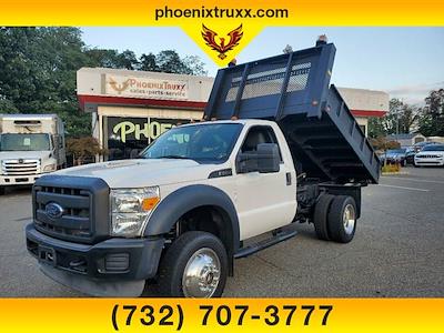 Used 2013 Ford F-550 Regular Cab 4x4, Dump Truck for sale #15028 - photo 1