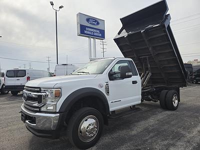 Used 2022 Ford F-550 XL Regular Cab 4x4, Dump Truck for sale #10838 - photo 1