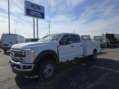 New 2023 Ford F-450 Crew Cab 4x4, 9' Reading Classic II Aluminum Service Truck for sale #3995 - photo 1