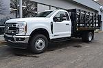 2024 Ford F-350 Regular Cab DRW 4x4, Reading Steel Stake Bed for sale #E208 - photo 1