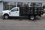 2024 Ford F-350 Regular Cab DRW 4x4, Reading Steel Stake Bed for sale #E208 - photo 3
