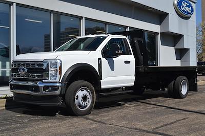 2024 Ford F-550 Regular Cab DRW 4x2, Reading Platform Body Flatbed Truck for sale #E378 - photo 1