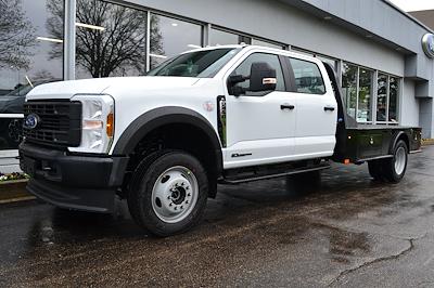 New 2024 Ford F-450 XL Crew Cab 4x4, Flatbed Truck for sale #E685 - photo 1