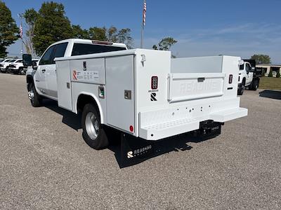 New 2024 Chevrolet Silverado 3500 Work Truck Crew Cab 4x4, 9' Reading Classic II Steel Service Truck for sale #S1000R - photo 2