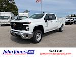 New 2024 Chevrolet Silverado 3500 Work Truck Crew Cab 4x4, 8' 2" Reading Classic II Steel Service Truck for sale #S10023R - photo 1