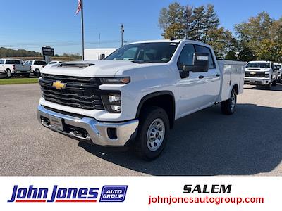 New 2024 Chevrolet Silverado 3500 Work Truck Crew Cab 4x4, 8' 2" Reading Classic II Steel Service Truck for sale #S1004R - photo 1