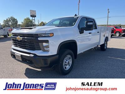 New 2024 Chevrolet Silverado 2500 Work Truck Crew Cab 4x4, 8' 2" Reading SL Service Body Service Truck for sale #S10060R - photo 1