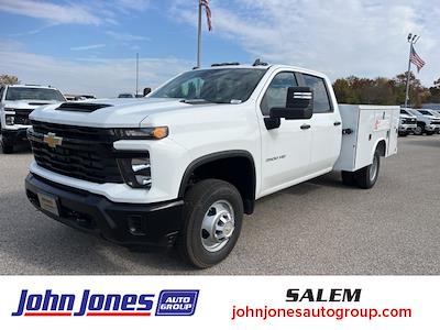 New 2024 Chevrolet Silverado 3500 Work Truck Crew Cab 4x4, 9' Reading SL Service Body Service Truck for sale #S10065R - photo 1