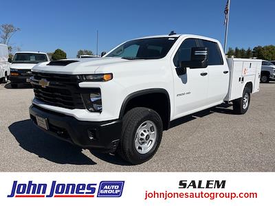 New 2024 Chevrolet Silverado 2500 Work Truck Crew Cab 4x4, 8' 2" Reading SL Service Body Service Truck for sale #S10081R - photo 1