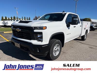 New 2024 Chevrolet Silverado 2500 Work Truck Crew Cab 4x4, 8' 2" Reading SL Service Body Service Truck for sale #S10092R - photo 1