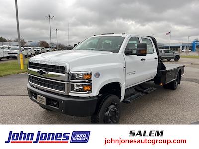 New 2024 Chevrolet Silverado 5500 Work Truck Crew Cab 4x4, 11' 4" CM Truck Beds SK Model Flatbed Truck for sale #S10100R - photo 1