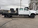 New 2024 Chevrolet Silverado 5500 Work Truck Crew Cab 4x4, 11' 4" CM Truck Beds SK Model Flatbed Truck for sale #S10100R - photo 5