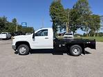 New 2024 Chevrolet Silverado 3500 Work Truck Regular Cab 4x2, 9' 5" Blue Ridge Manufacturing Bronco Flatbed Truck for sale #S3229R - photo 4