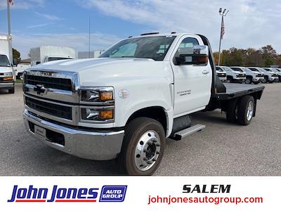 New 2023 Chevrolet Silverado 5500 Work Truck Regular Cab 4x2, 11' 4" CM Truck Beds RD Model Flatbed Truck for sale #S3405P - photo 1