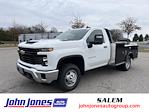 2024 Chevrolet Silverado 3500 Regular Cab 4x2, CM Truck Beds TM Deluxe Flatbed Truck for sale #S3476R - photo 1