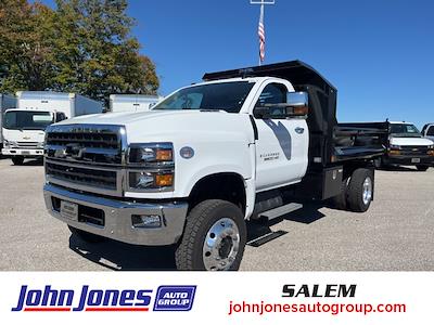 New 2024 Chevrolet Silverado 5500 Work Truck Regular Cab 4x4, 11' Crysteel E-Tipper Dump Truck for sale #S3725R - photo 1