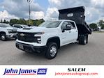 New 2024 Chevrolet Silverado 3500 Work Truck Crew Cab 4x4, Rugby Eliminator LP Steel Dump Truck for sale #S3792R - photo 1