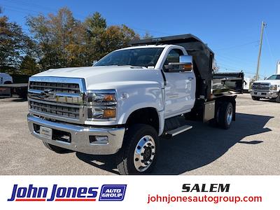 New 2024 Chevrolet Silverado 5500 Work Truck Regular Cab 4x4, 11' Crysteel E-Tipper Dump Truck for sale #S3846R - photo 1