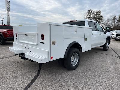 New 2024 Chevrolet Silverado 3500 Work Truck Crew Cab 4x4, 8' 2" Reading Classic II Steel Service Truck for sale #S3894R - photo 2