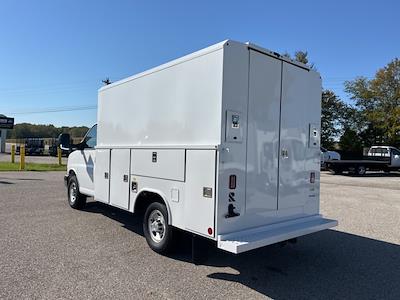 New 2024 Chevrolet Express 3500 Work Van RWD, 11' Reading Aluminum CSV Service Utility Van for sale #S3931R - photo 2