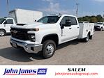 New 2024 Chevrolet Silverado 3500 Work Truck Crew Cab 4x2, 8' 2" Reading SL Service Body Service Truck for sale #S3935R - photo 1