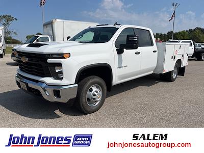 New 2024 Chevrolet Silverado 3500 Work Truck Crew Cab 4x2, 9' Reading SL Service Body Service Truck for sale #S3937R - photo 1