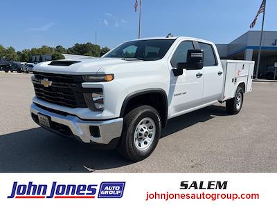 New 2024 Chevrolet Silverado 3500 Work Truck Crew Cab 4x4, 8' 2" Reading SL Service Body Service Truck for sale #S3962R - photo 1