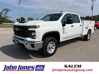 New 2024 Chevrolet Silverado 3500 Work Truck Crew Cab 4x4, 8' 2" Reading SL Service Body Service Truck for sale #S3963R - photo 1