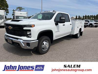 New 2024 Chevrolet Silverado 3500 Work Truck Crew Cab 4x4, 9' Reading Classic II Steel Service Truck for sale #S3976R - photo 1