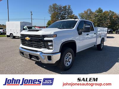 New 2024 Chevrolet Silverado 3500 Work Truck Crew Cab 4x4, 8' 2" Reading SL Service Body Service Truck for sale #S3992R - photo 1