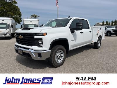 New 2024 Chevrolet Silverado 3500 Work Truck Crew Cab 4x4, 8' 2" Reading SL Service Body Service Truck for sale #S3995R - photo 1