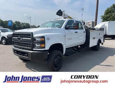 New 2024 Chevrolet Silverado 5500 Work Truck Crew Cab 4x4, Palfinger PAL Pro 43 Mechanics Body for sale #C3238R - photo 1