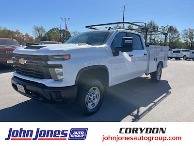 New 2024 Chevrolet Silverado 2500 Work Truck Crew Cab 4x4, 8' 2" Reading SL Service Body Service Truck for sale #C3509R - photo 1