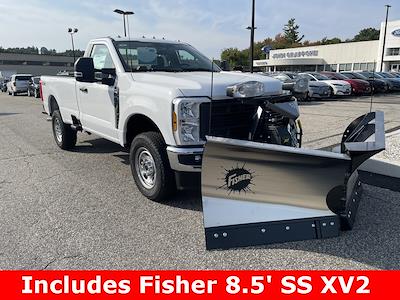 New 2024 Ford F-350 XL Regular Cab 4x4, Fisher Snowplow Plow Truck for sale #FN0626 - photo 1