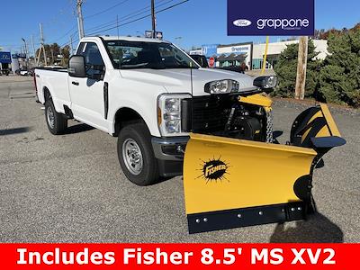 New 2024 Ford F-350 XL Regular Cab 4x4, Fisher Snowplow Plow Truck for sale #FN0773 - photo 1