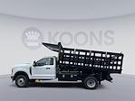 New 2024 Ford F-350 XL Regular Cab 4x4, PJ's Landscape Dump Stake Bed for sale #00240495 - photo 3