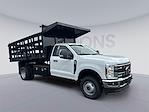 New 2024 Ford F-350 XL Regular Cab 4x4, PJ's Landscape Dump Stake Bed for sale #00240495 - photo 7