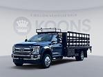 Used 2022 Ford F-550 XLT Regular Cab 4x4, Stake Bed for sale #000Z1624 - photo 1