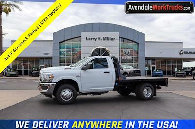 2023 Ram 3500 Regular Cab DRW 4WD, CM Truck Beds RD Model Flatbed Truck for sale #23P00317 - photo 1