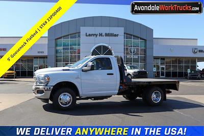 2023 Ram 3500 Regular Cab DRW 4WD, CM Truck Beds RD Model Flatbed Truck for sale #23P00400 - photo 1