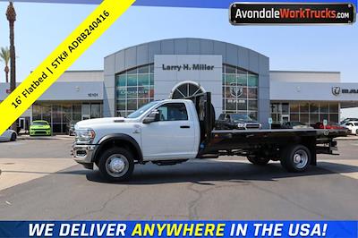 2024 Ram 5500 Regular Cab DRW 4WD, Knapheide Value-Master X Flatbed Truck for sale #ADRB240416 - photo 1